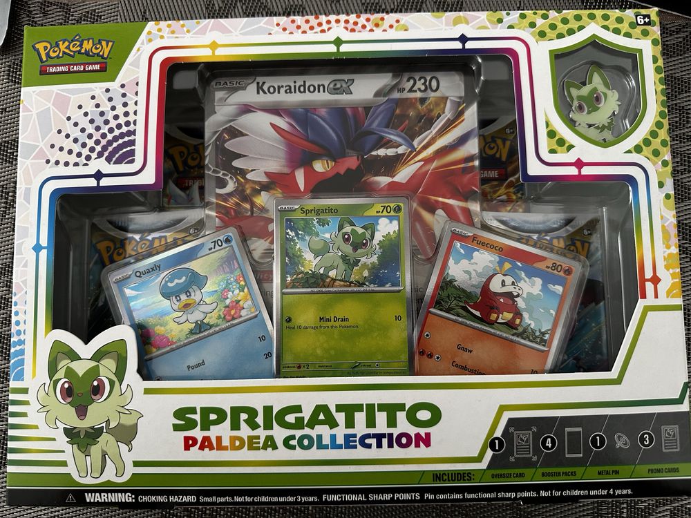 Pokemon TCG: Sprigatito Paldea Collection