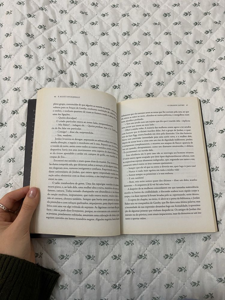 Livro “O grande Gatsby”