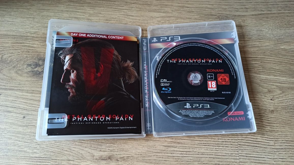 Metal Gear Solid "The Phantom Pain" PlayStation 3 PS3