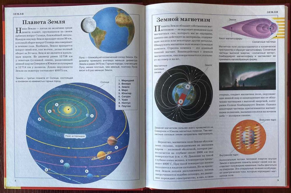 Книга "Планета Земля" Стив Паркер Николас Харрис 2008 год ККСД