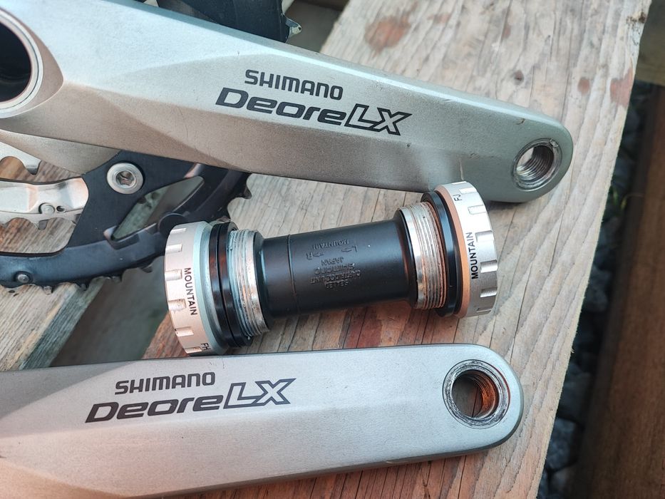 Korba rowerowa Shimano Deore LX M582 175mm Hollowtech 2 Retro MTB