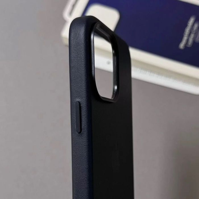 Знижка! Шкіряний чохол Leather Case MagSafe для iPhone 14 Pro Max