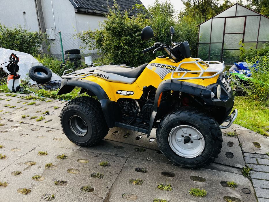 Quad atv aeon 180 cc (200,250,300) OKAZJA can am  zarejestrowany
