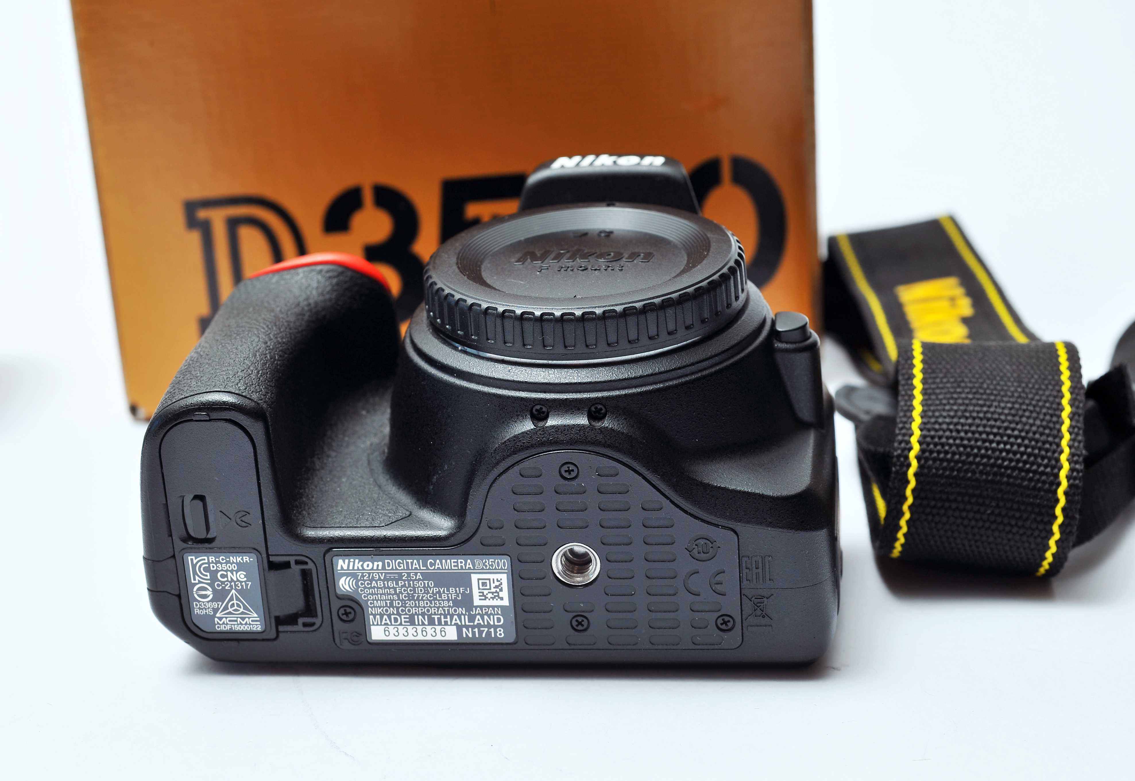 Nikon D3500+ lente 18-140mm VR excelente estado