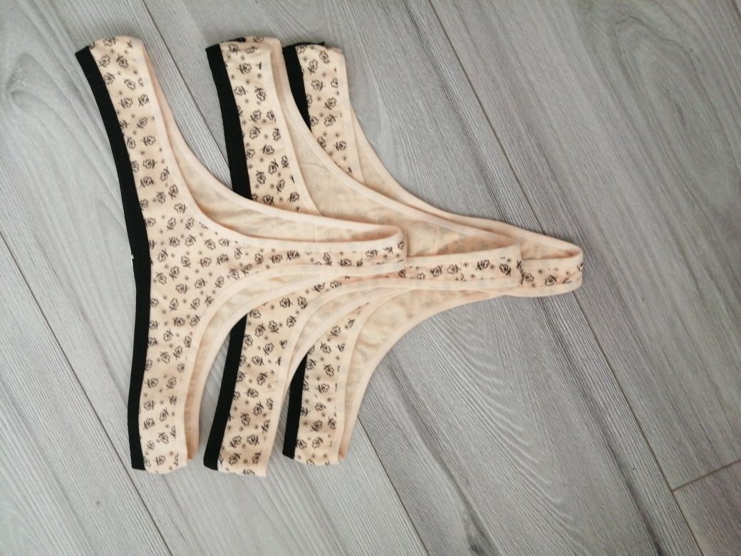 Nowe stringi damskie L-XL 3x