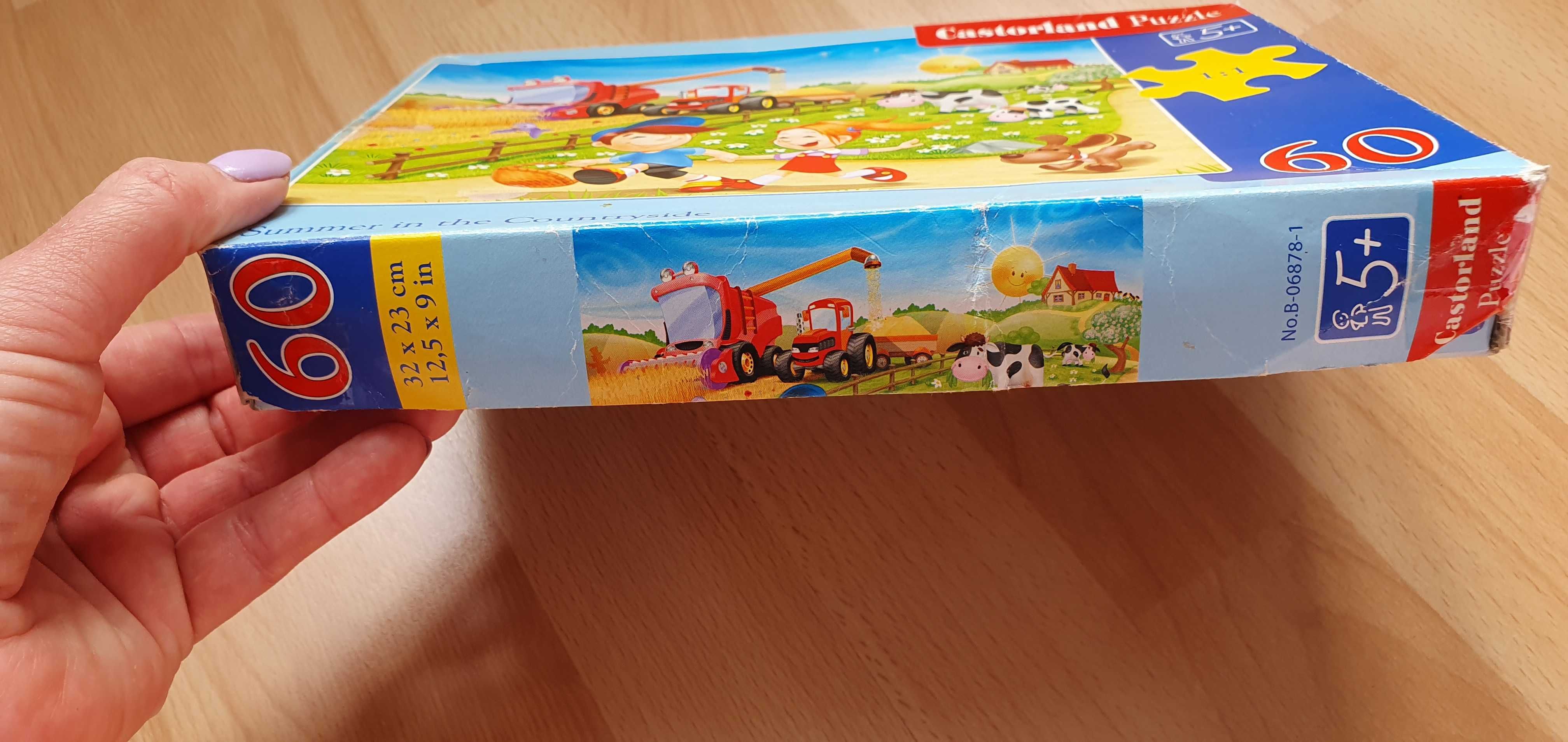 Zestaw trzech pudełek puzzli Frozen, Kraina Lodu