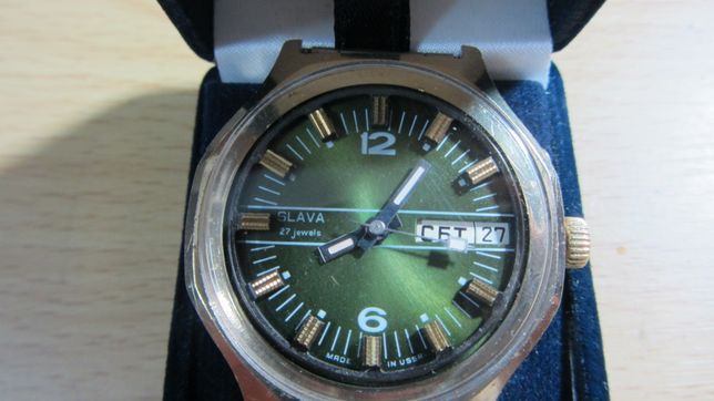 "SLAVA" часы родом из СССР