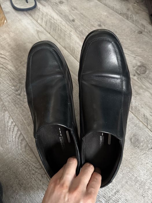 Męskie skórzane buty wsuwane Rockport