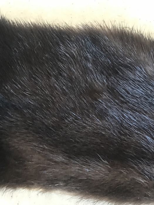 Воротник из натуральной норки.новый.73 сантиметра.