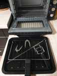 Piekarnik 230v SilverCrest SGBR 1500 rożno grill ok. 50,5 32,8 38,9cm