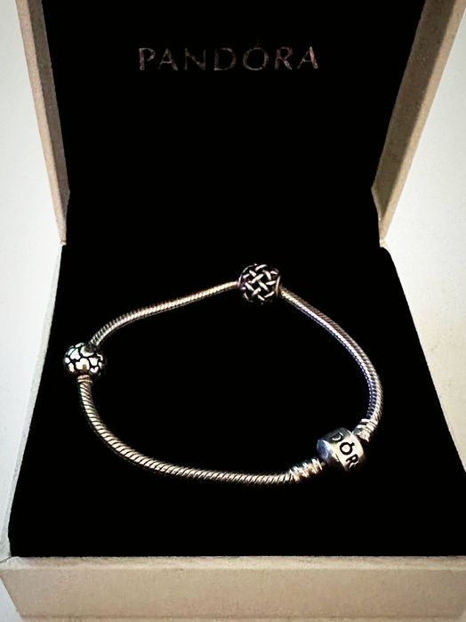Pulseira Pandora c/ 2 Contas