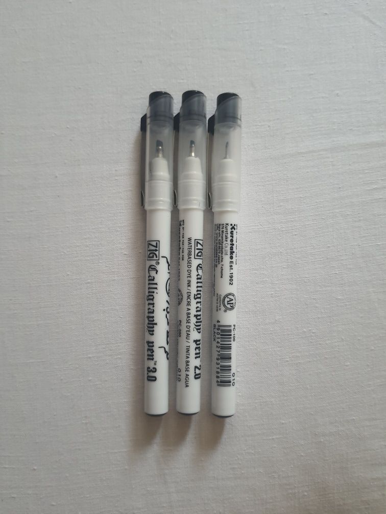 Caligraphy pen zestaw 3 kuretake zig