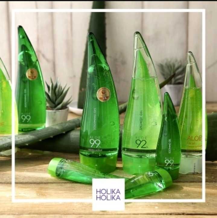 Алоэ-вера гель Холика. Универсальный Aloe Holika