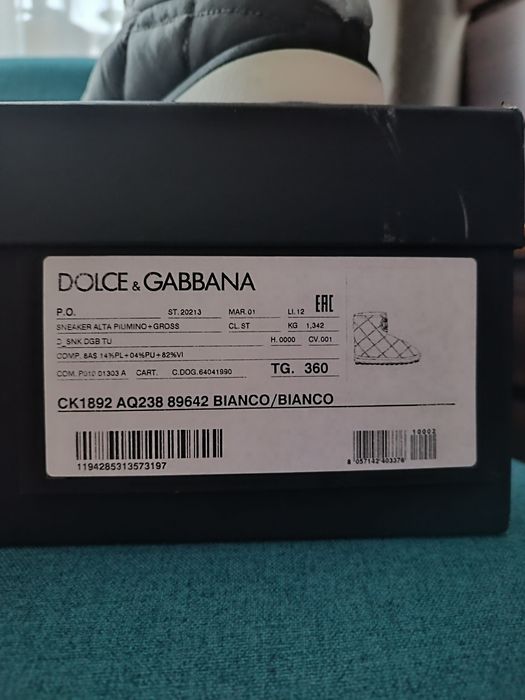 Dolce & Gabbana дутики ( угги) оригінал
