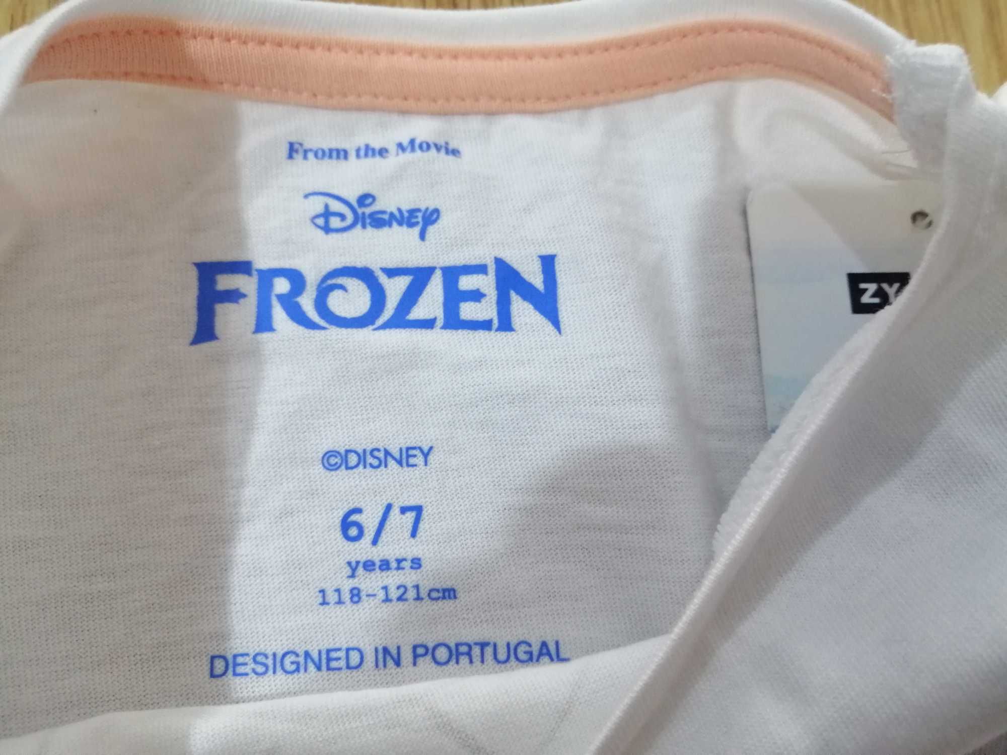 Camisola Frozen Disney (Novo): 6-7 Anos