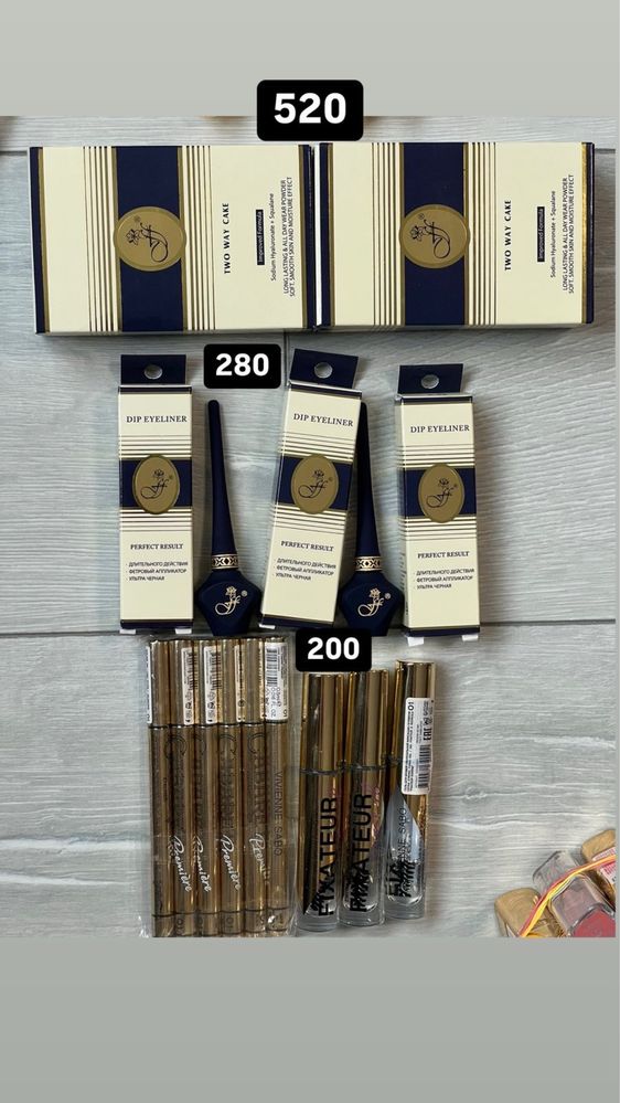 Туш, пудра L’oreal,Maybelline, Ffleur,Vivienne Sabo