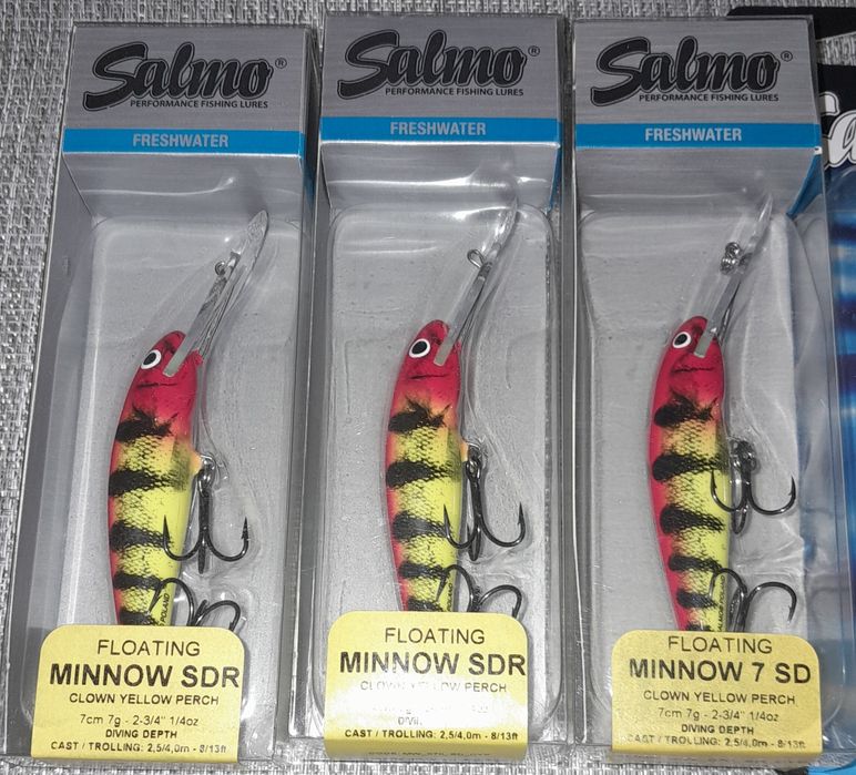 Woblery salmo minnow 7cm sdr 6szt