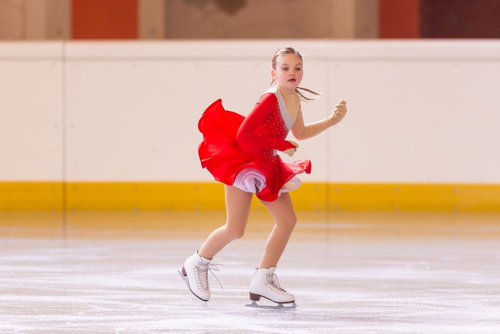 Платье для фигурного катания,  9-10 лет