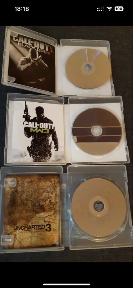 Gry Ps3 Klasyki Call of Duty Black Ops 2 Modern Warfare 3 Uncharted