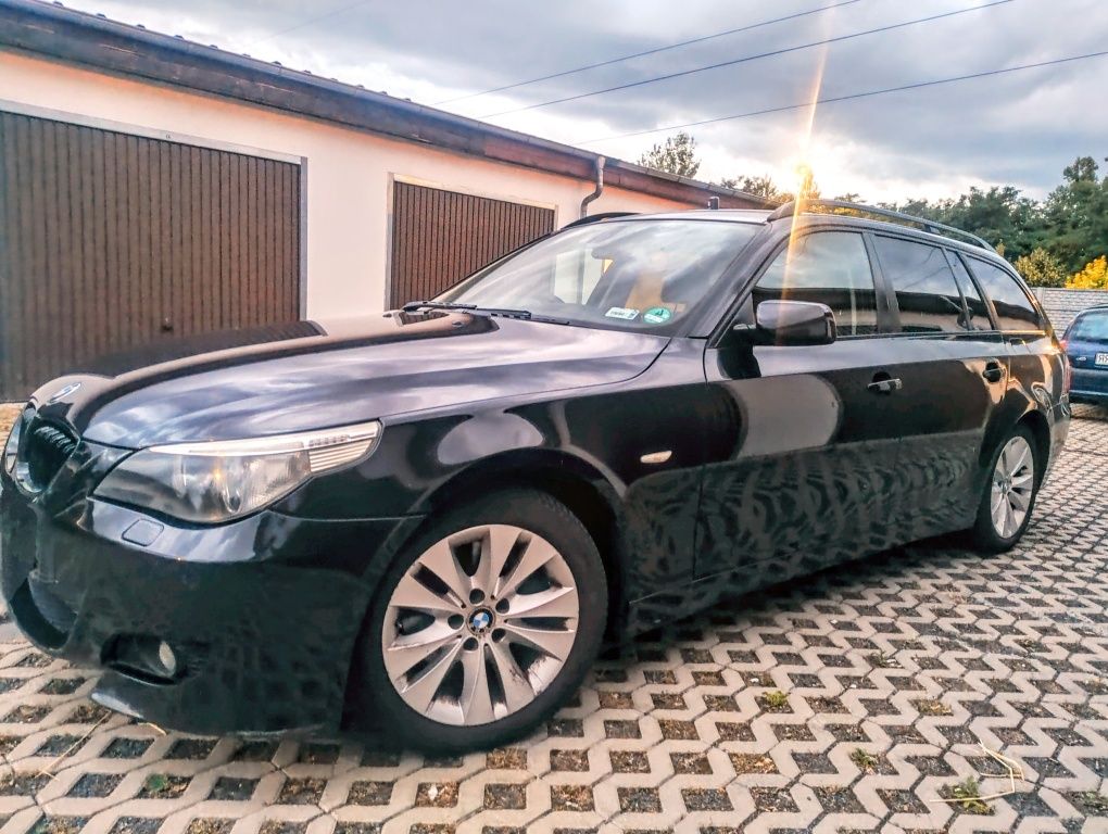 BMW E61*2007r "OPIS*3.0DIESEL*218KM*Automat*Możliwość zamiany*zadbana