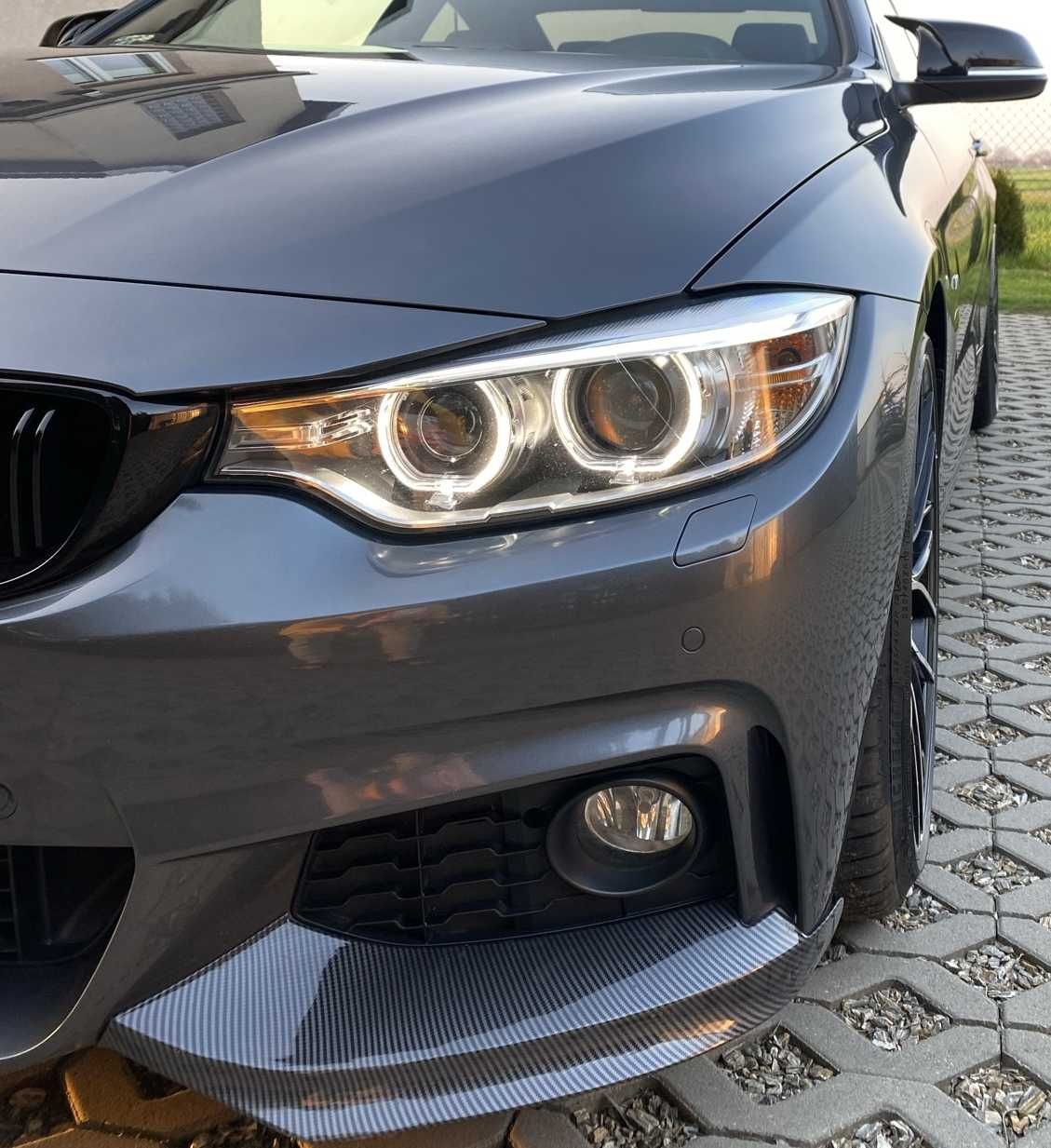Splitter przedniego zderzaka BMW F30 F32 F36 splittery dokładka