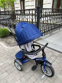 Дитячий  велосипед  Bentley SEQUIN BLUE  з батьківською ручкою Англія