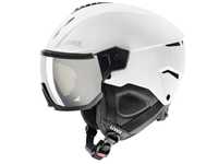 NOWY! Kask narciarski UVEX Instinct Visor white/black mat 59-61cm