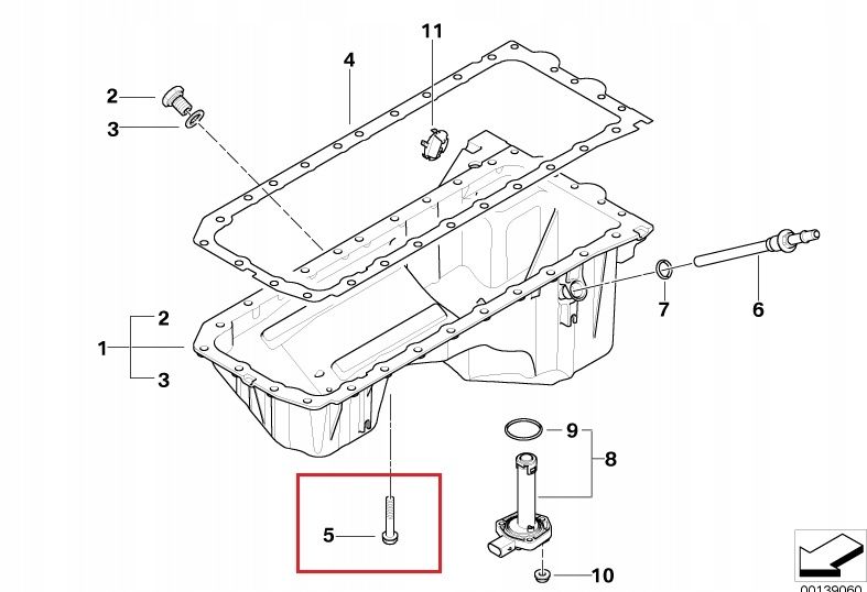 маслонасос BMW N55 рестайл / дорестайл болти насос бмв