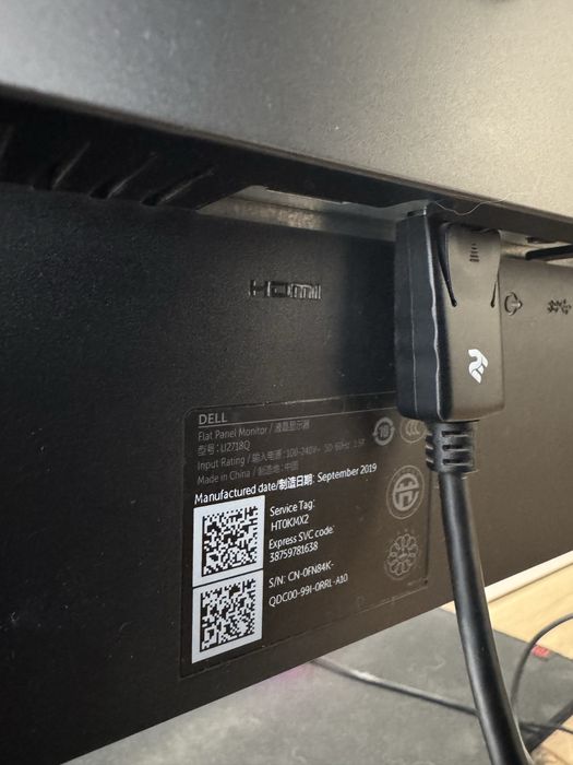 Dell U2718Q 27” 4K IPS HDR10/ Ідеальний стан / Без нюансів