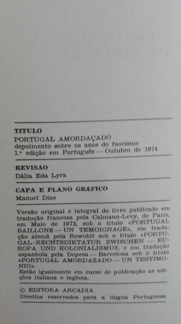 Mário Soares - Portugal Amordaçado