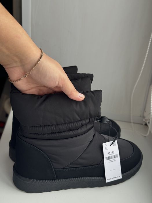 Зимові жіночі дутики next, нові дутики, снігоходи, зимові нові сапожки