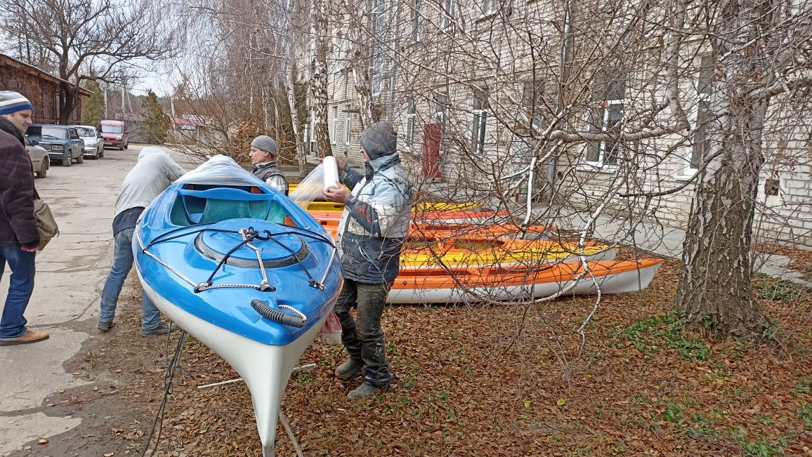 Байдарка каяк двухместный производство Кременчуг новая