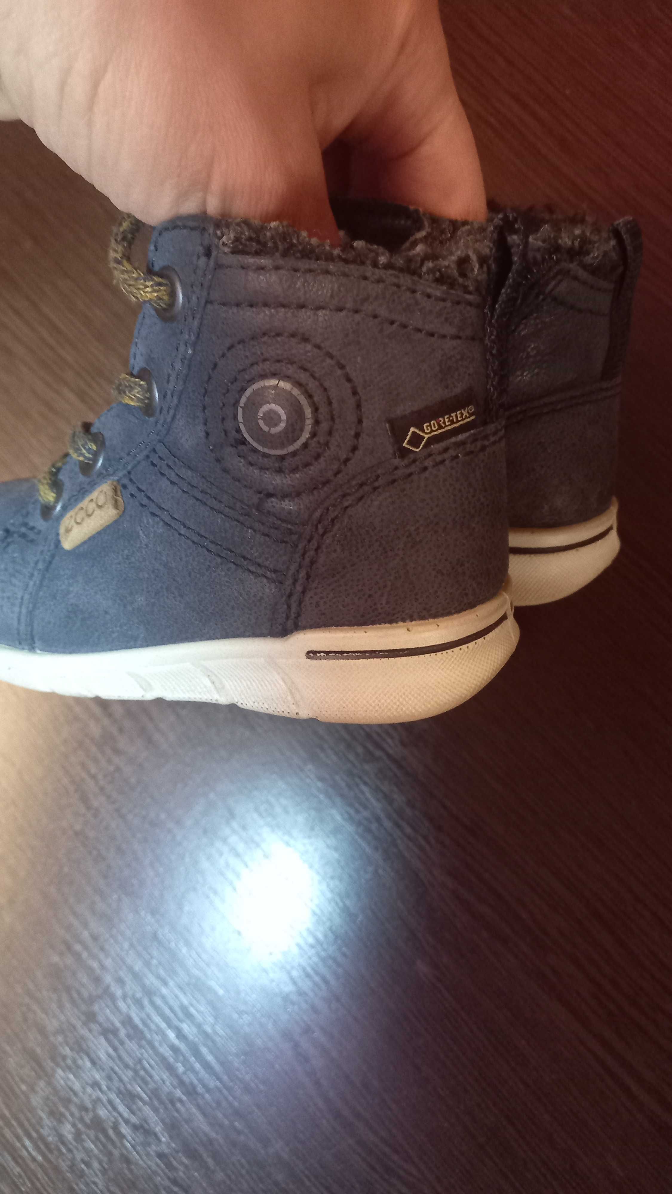 ботинки сапожки зима Ecco Gore-Tex оригинал 12.5-13 см