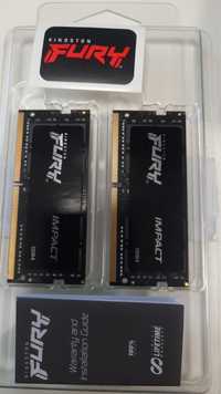 Оперативная память Kingston Fury SODIMM DDR4-3200 64Гб PC4-25600