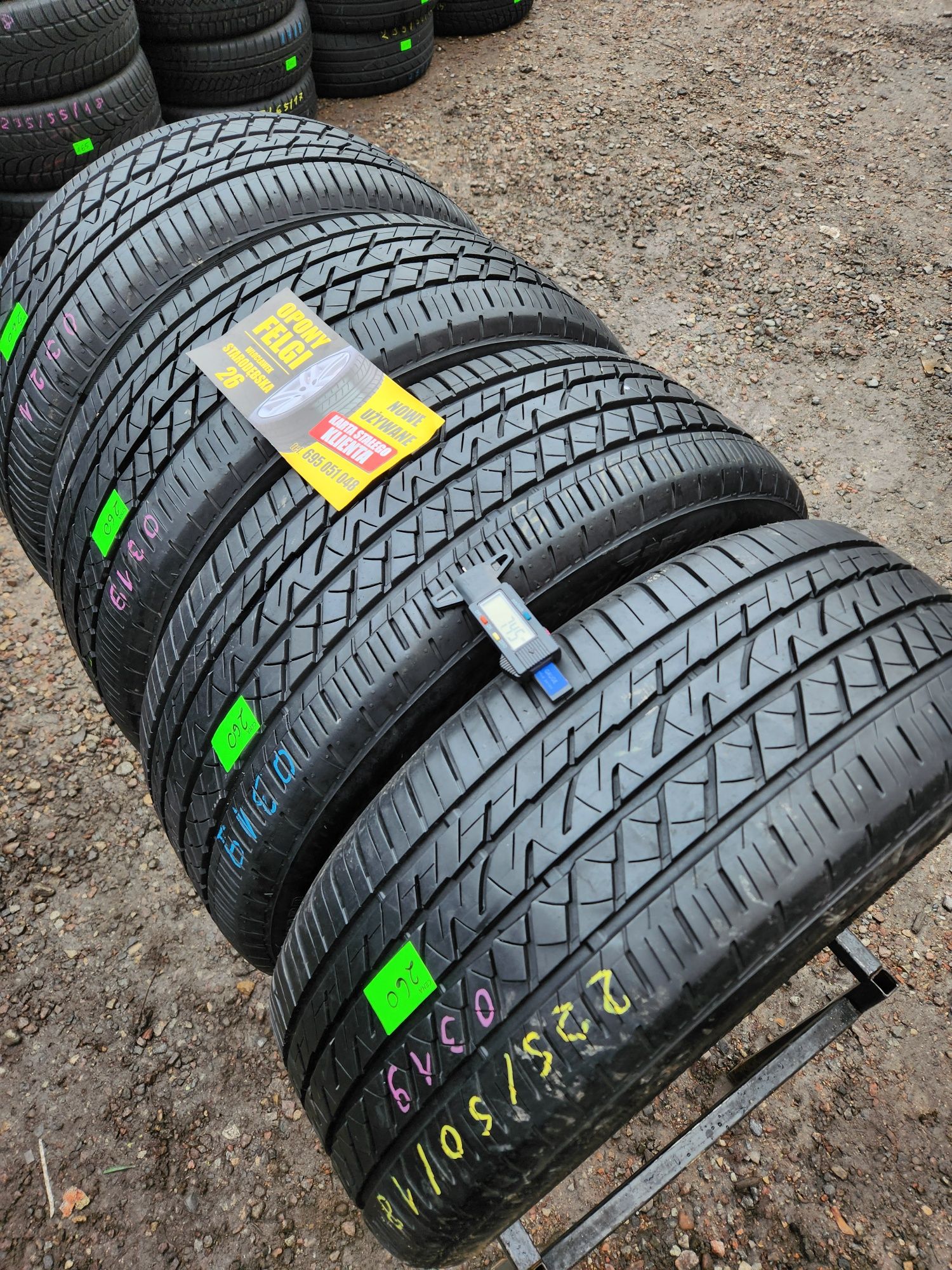 Opony całoroczne 225/50/18 Bridgestone Rsc Run-flat 2019r!Wysyłka 20zł
