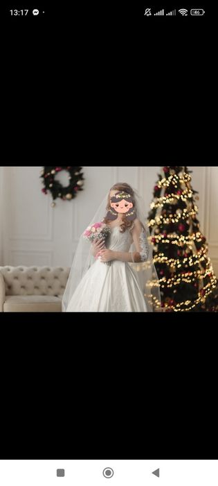 Весільна сукня 42-46, свадебное платье + фата