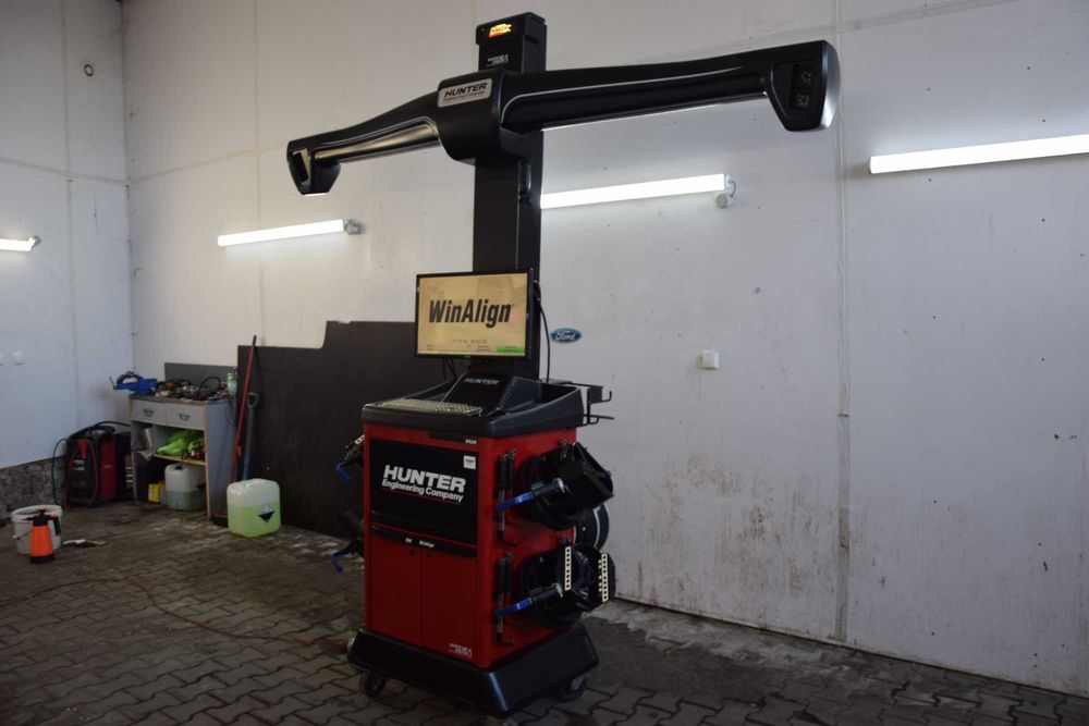 Urządzenie do pomiaru geometrii HUNTER WIN WA360/370 + HE421 Elite