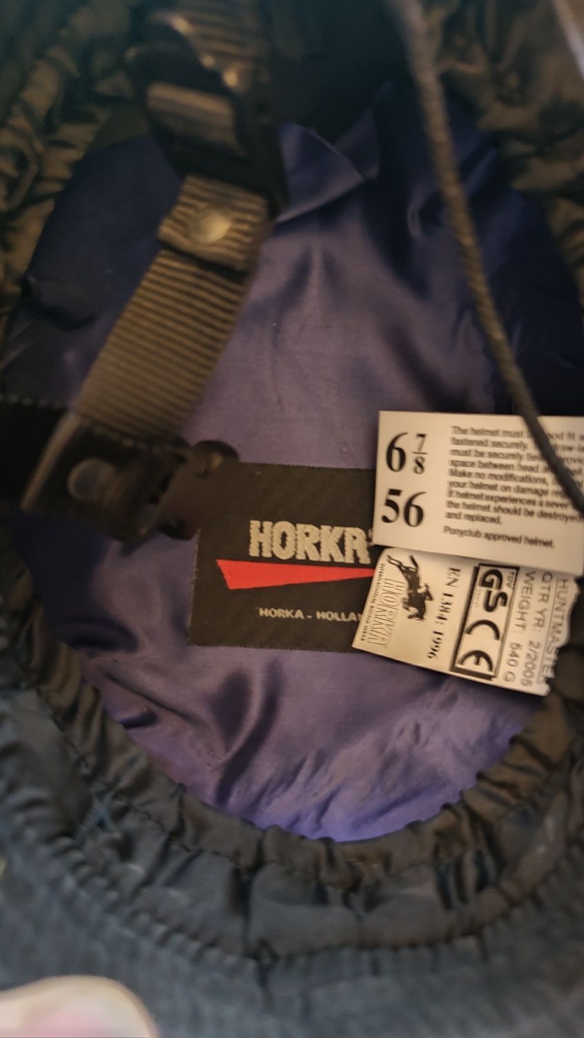 Toczek kask jeździecki horkagratis rekawice