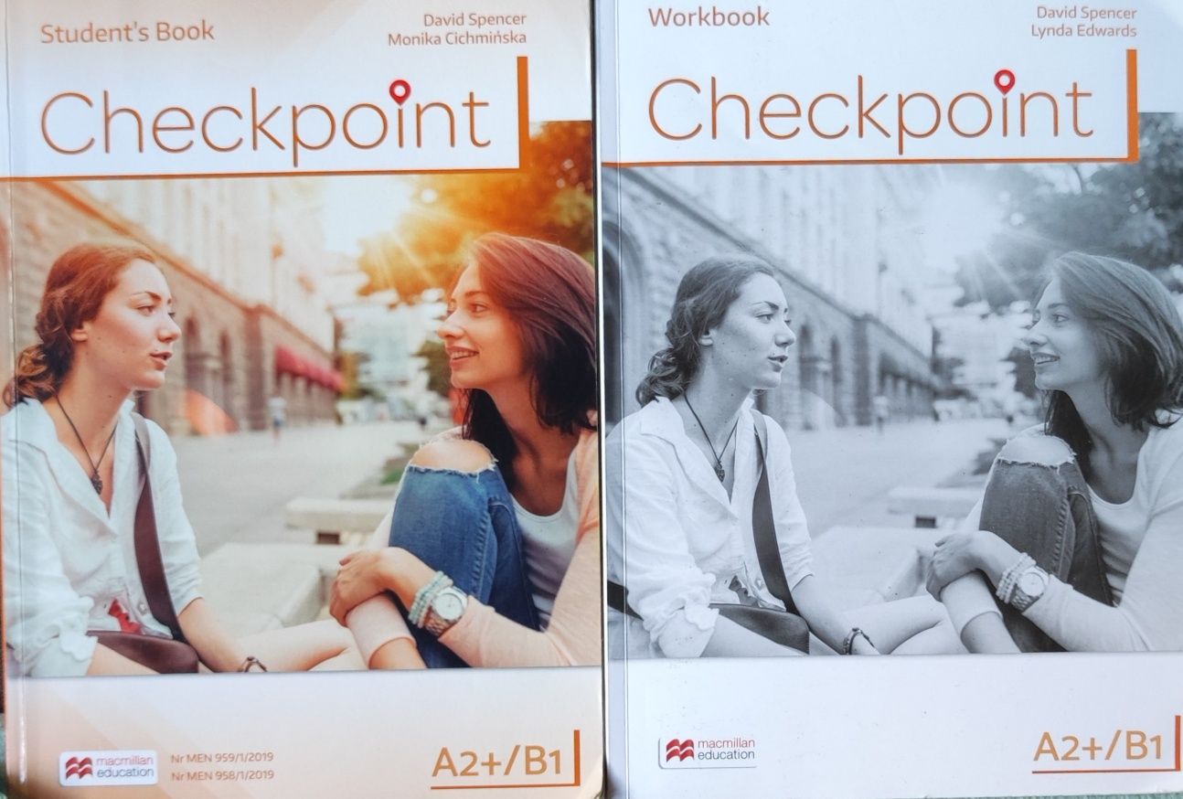 Checkpoint podręcznik + workbook gratis A2+/B1