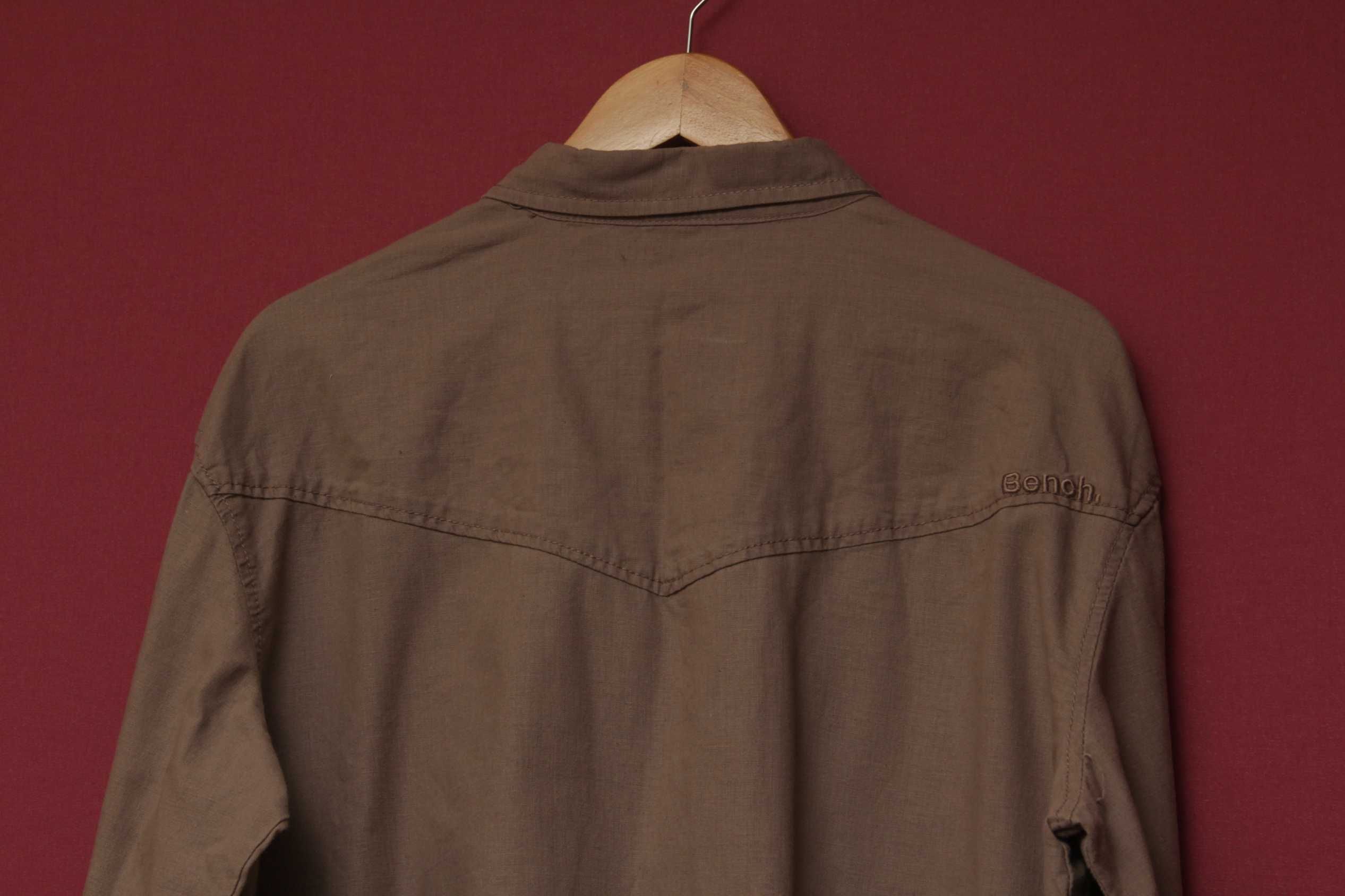 Bench рр L-XL рубашка льняная рубашка из льна