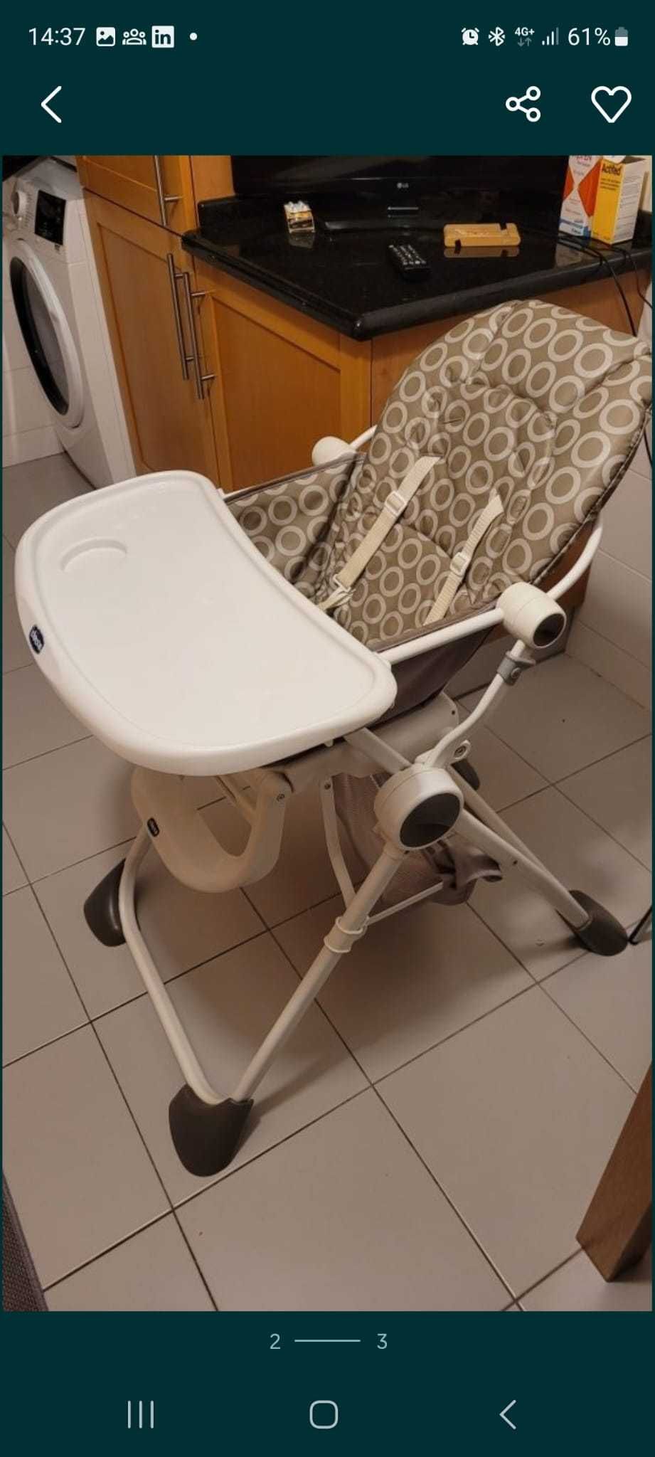 Cadeira de refeição Chicco