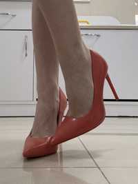 Женские каблуки Зара, 38 размер, экокожа