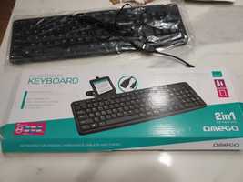 Klawiatura Keyboard PC and tablet  usb nowa 2w1 OMEGA