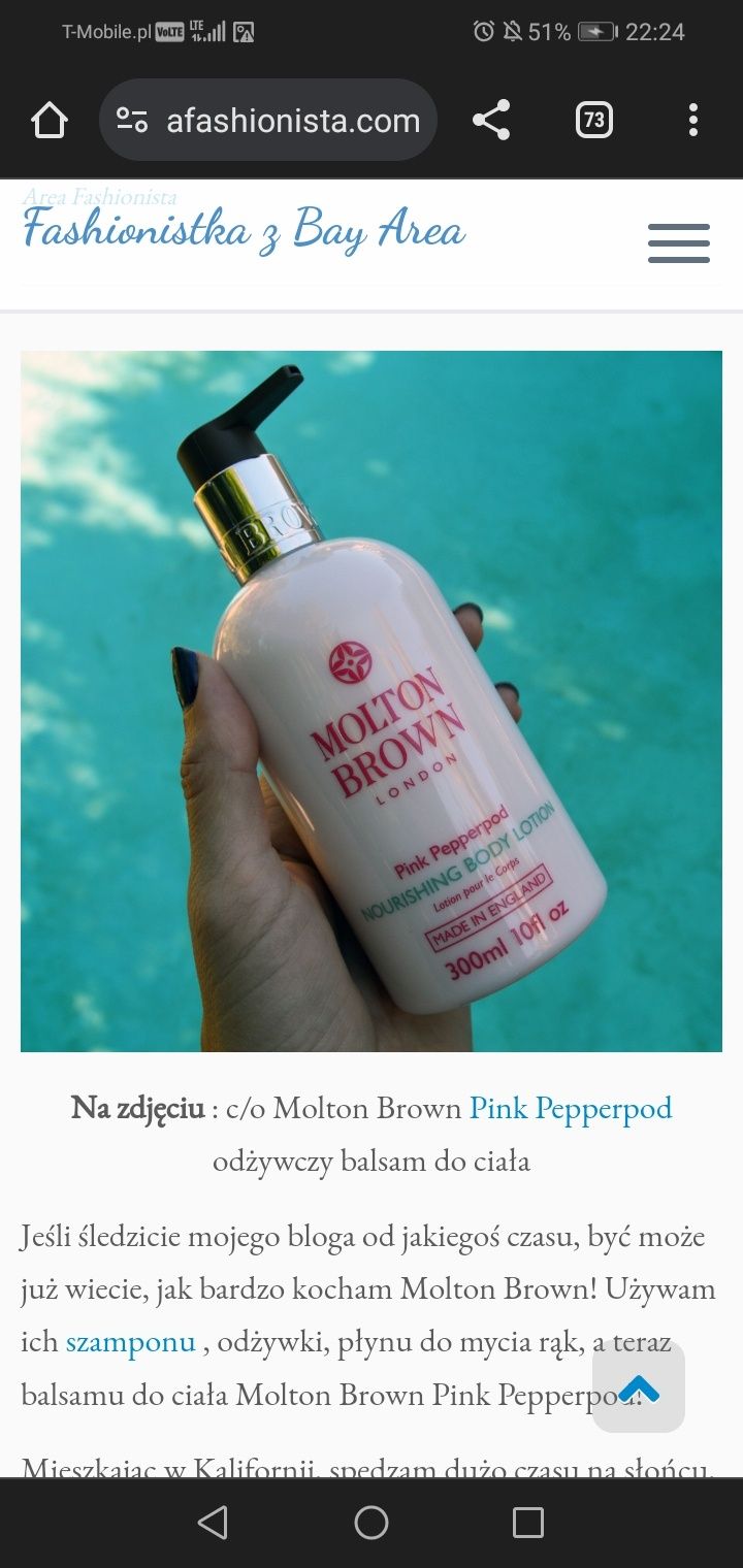 Limitowany balsam do ciała Molton Brown