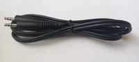 Аудіо кабель AUX - AUX mini Jack 3.5mm M-M Cable 0.8 м чорний