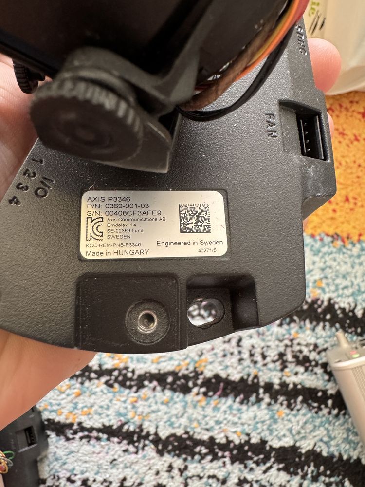 Axis P3346 Network Camera 2 sztuki