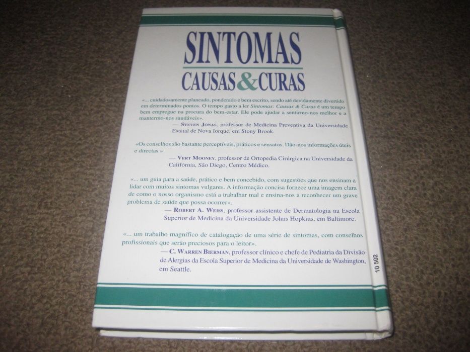 Livro "Sintomas: Causas e Curas"