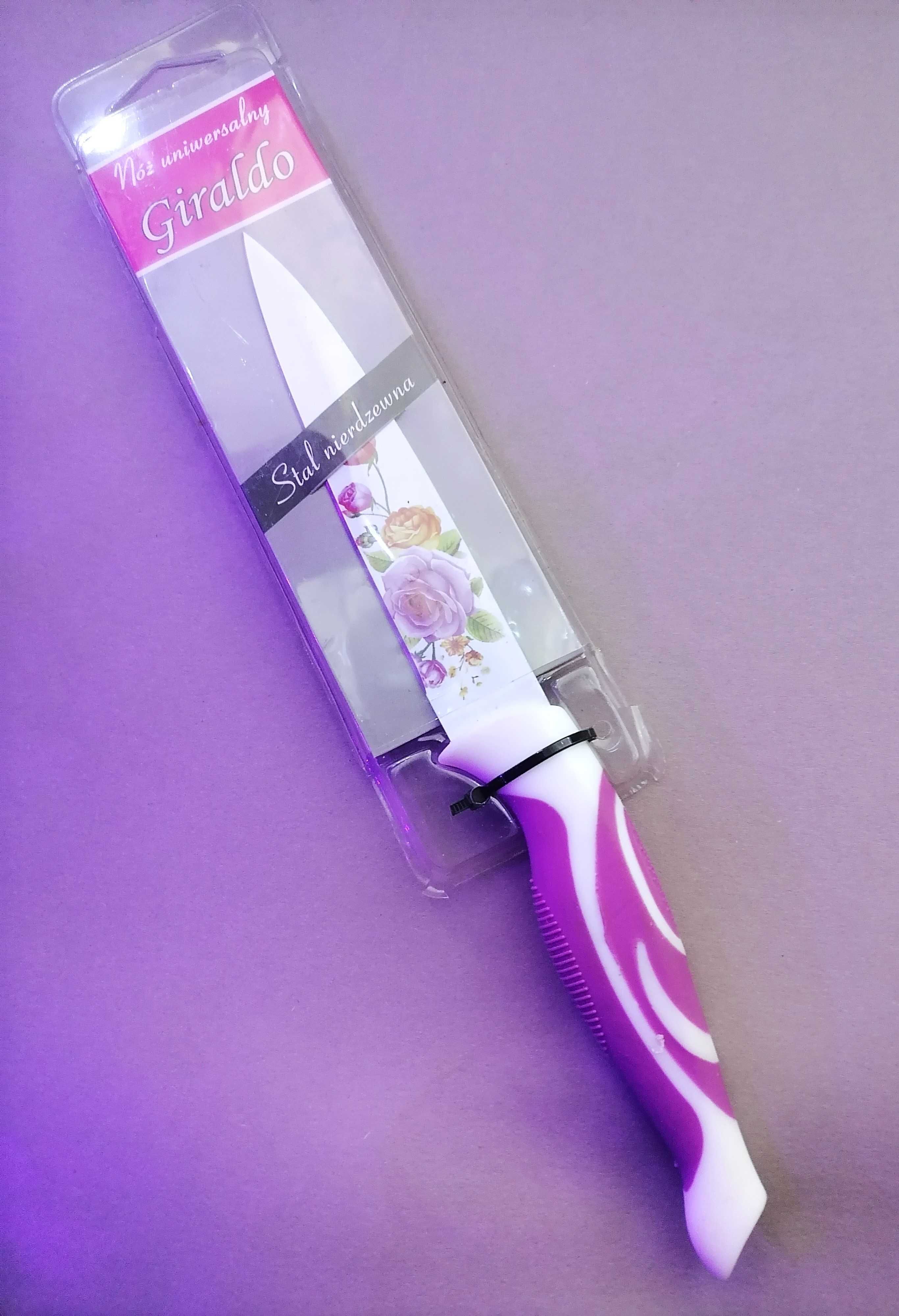 Kuchenny nóż uniwersalny Giraldo w kwiaty