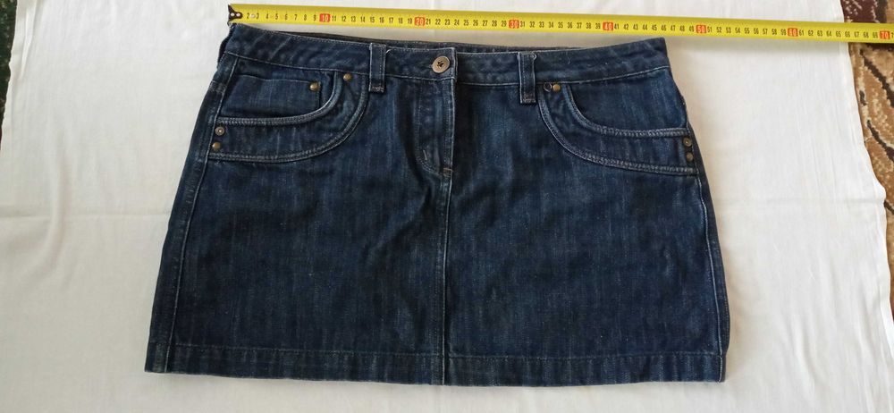 Спідниця міні, джинсова.