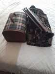 Conjunto de necessaire e saco viagem
